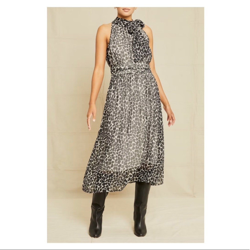 Amour Vert Zella Nouveau Silk Dress - NWT